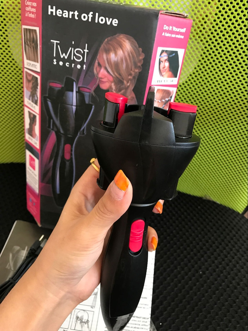 USB Electric Hair Braider and Curler