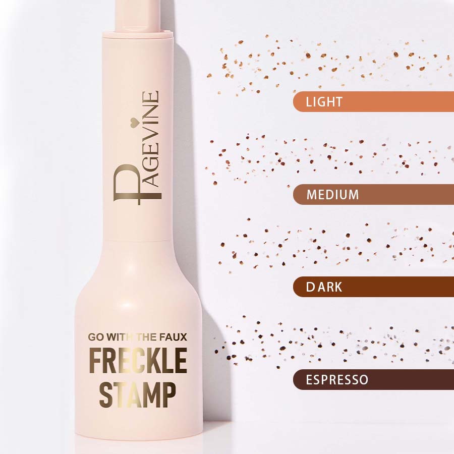 Pen with freckle stamp