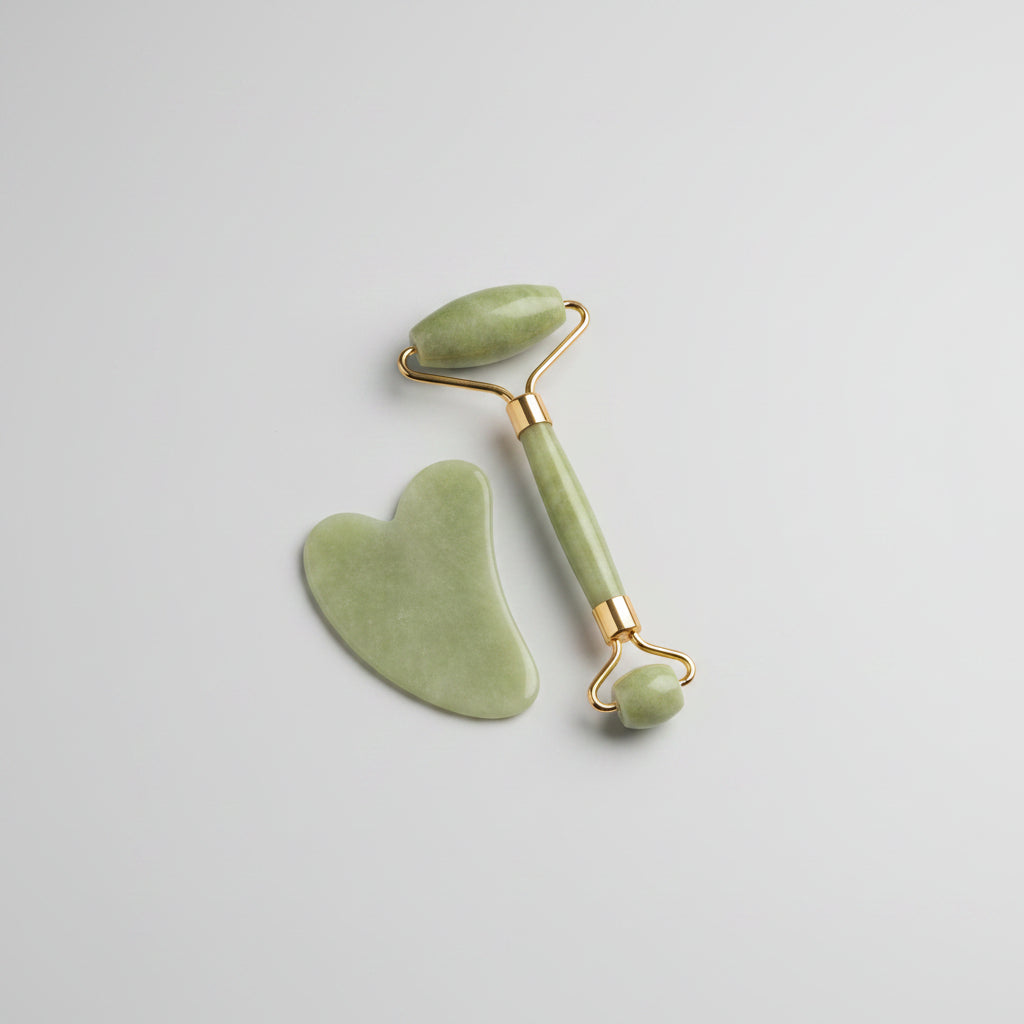 ZYLA Sculpting Duo Jade Roller + Rose Quartz Gua Sha
